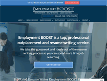 Tablet Screenshot of employmentboost.com